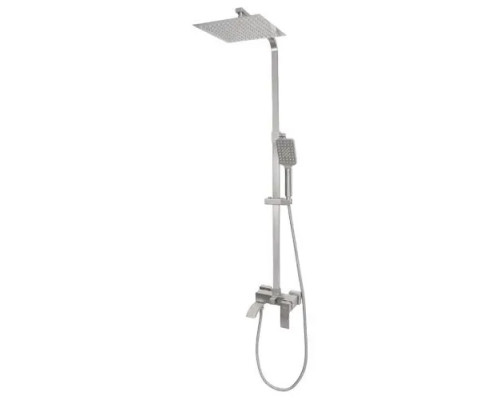 Душевая система с тропическим душем и смесителем,никель FELICE 1060 NICHEL