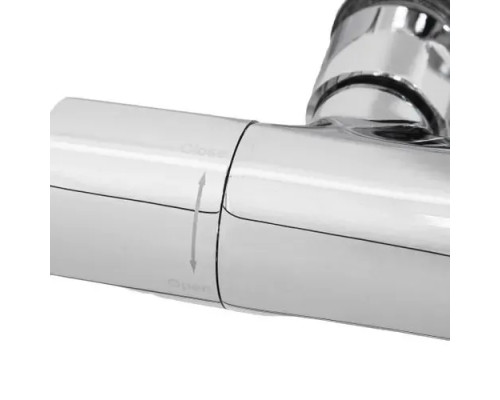 Душевая система с тропическим душем и термостатом,хром FELICE 1260