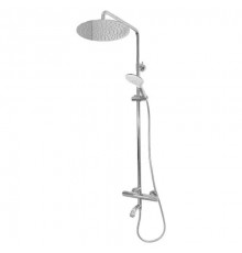 Душевая система с тропическим душем и термостатом,хром FELICE 1260