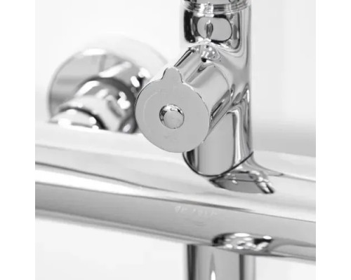 Душевая система с тропическим душем и термостатом,хром FELICE 1260