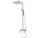 Душевая система с тропическим душем и смесителем VIVI FELICE FELICE 1060 CROMO