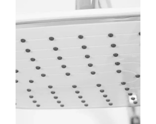 Душевая система с тропическим душем и смесителем,хром белый FELICE 9060 B CROMO BIANCO