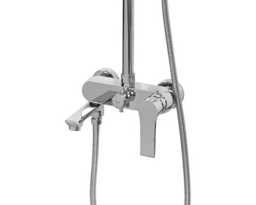 Душевая система с тропическим душем и смесителем,хром FELICE 8060 CROMO