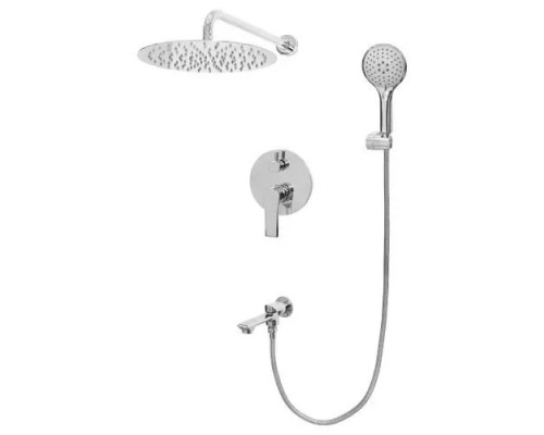 Встраиваемая душевая система для ванны и душа,хром глянец FELICE 8020 CROMO