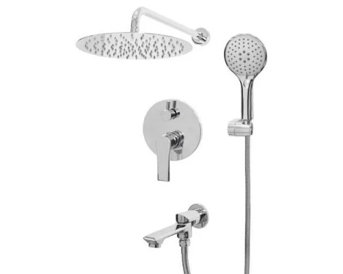 Встраиваемая душевая система для ванны и душа,хром глянец FELICE 8020 CROMO