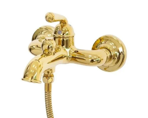 Смеситель для ванны с душем,золото глянцевое FELICE 0540 ORO