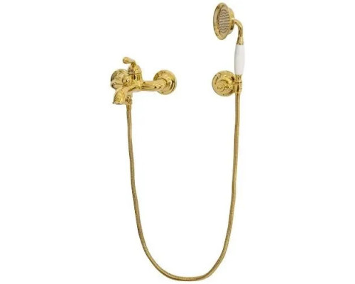 Смеситель для ванны с душем,золото глянцевое FELICE 0540 ORO