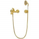 Смеситель для ванны с душем,золото глянцевое FELICE 0540 ORO