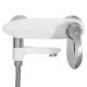 Смеситель для ванны с душем,белый/хром FELICE 9040 B CROMO BIANCO