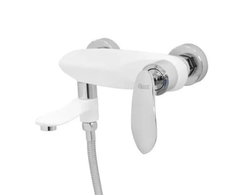 Смеситель для ванны с душем,белый/хром FELICE 9040 B CROMO BIANCO