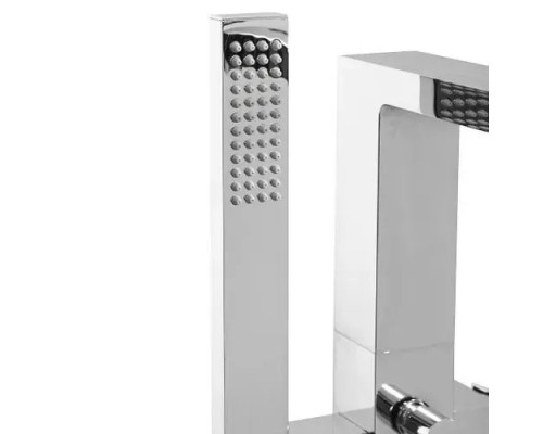 Напольный смеситель для ванны отдельностоящий с лейкой,хром FELICE 1050 CROMO