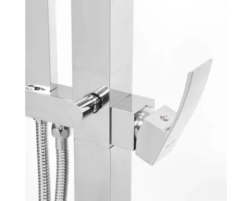 Напольный смеситель для ванны отдельностоящий с лейкой,хром FELICE 1050 CROMO