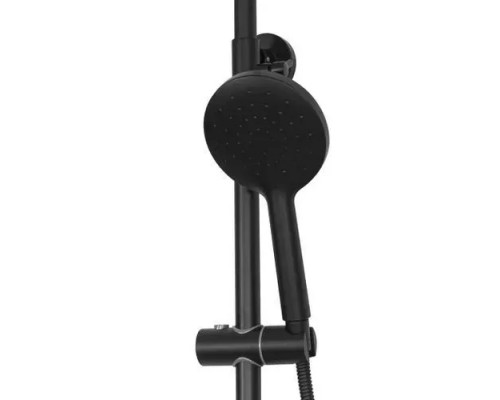 Душевая система с тропическим душем и смесителем VIVI FELICE FELICE 8060 NERO OPACO
