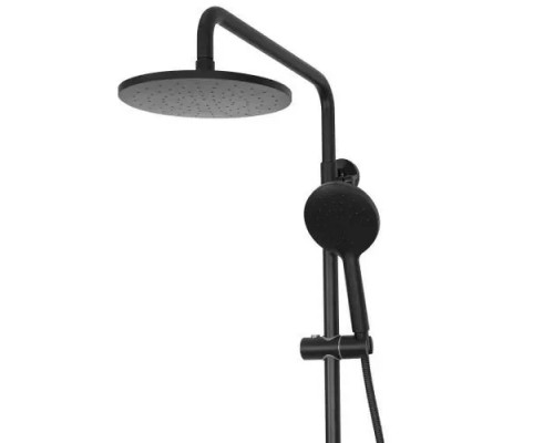 Душевая система с тропическим душем и смесителем VIVI FELICE FELICE 8060 NERO OPACO