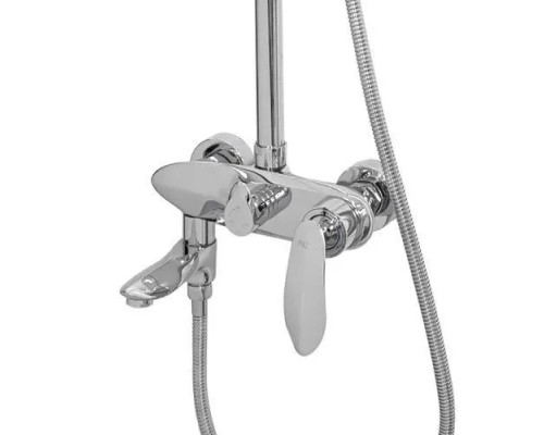 Душевая система с тропическим душем и смесителем,хром FELICE 9060 CROMO