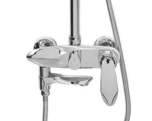 Душевая система с тропическим душем и смесителем,хром FELICE 9060 CROMO