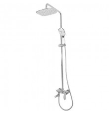Душевая система с тропическим душем и смесителем,хром FELICE 9060 CROMO