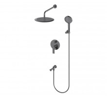 Встраиваемый душевой комплект,графит/оружейная сталь FELICE 8020 GUN METAL