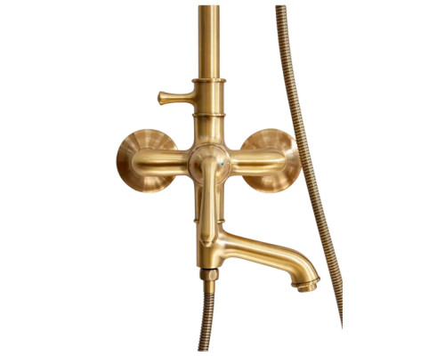 Душевая система с тропическим душем,бронза FELICE 0560 BRONZO