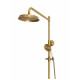 Душевая система с тропическим душем,бронза FELICE 0560 BRONZO