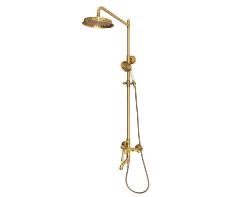 Душевая система с тропическим душем,бронза FELICE 0560 BRONZO
