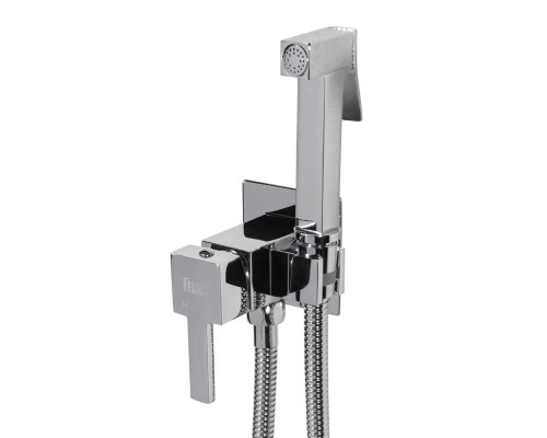 Гигиенический душ со смесителем встраиваемый, Хром FELICE 3515 CROMO