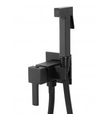 Гигиенический душ со смесителем встраиваемый, Черный матовый FELICE 3515 NERO OPACO