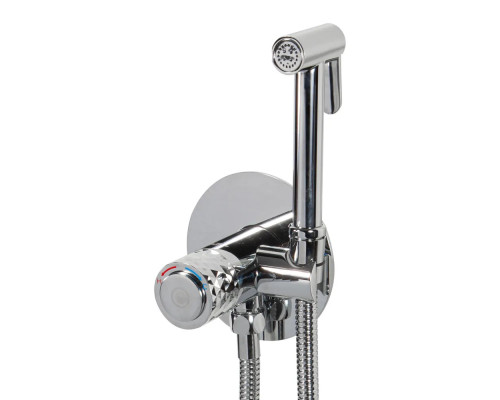 Гигиенический душ со смесителем с термостатом встраиваемый, Хром FELICE 4515 CROMO