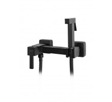 Гигиенический душ со смесителем встраиваемый, Черный матовый FELICE 6515 N NERO OPACO
