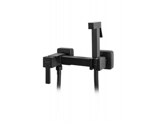 Гигиенический душ со смесителем встраиваемый, Черный матовый FELICE 6515 N NERO OPACO