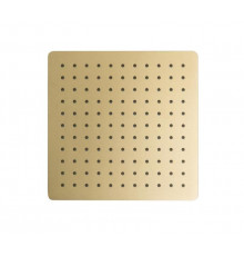 Верхний душ квадратный 30-30,матовое золото FELICE F 300 Q ORO OPACO