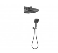 Душевой гарнитур,оружейная сталь FELICE F 350/3 GUN METAL