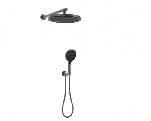 Душевой гарнитур,оружейная сталь FELICE F 400/3 GUN METAL
