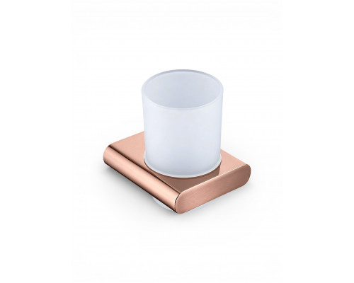 Одинарный настенный стакан,матовая медь FELICE K 1028 RAME SPAZZOLATO