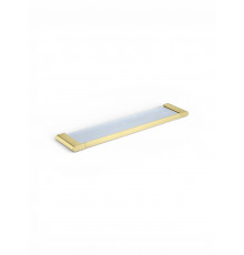 Стеклянная полка,матовое золото FELICE K 1020 ORO OPACO