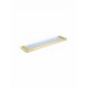 Стеклянная полка,матовое золото FELICE K 1020 ORO OPACO