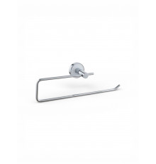 Держатель для полотенец,хром с белой вставкой FELICE R 1009 BL