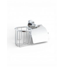 Держатель для туалетной бумаги закрытый с держателем освежителя воздуха Felice (хром, R1007-D) FELICE R 1007-D