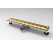 Душевой лоток с сифоном 700мм,матовое золото FELICE V-700 ORO OPACO