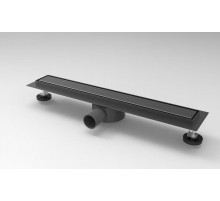 Душевой лоток с сифоном 600мм,оружейная сталь FELICE V-600 GUN METAL