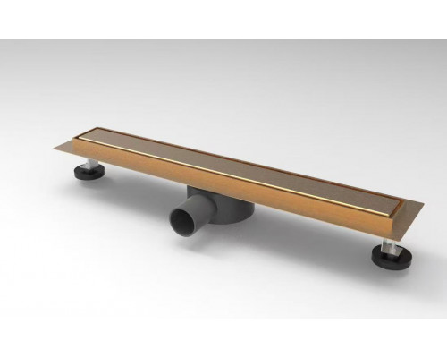 Душевой лоток с сифоном 800мм,матовая медь FELICE V-800 RAME SPAZZOLATO