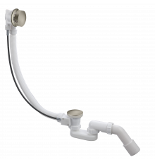 Слив-перелив полуавтоматический с системой клик-клак,никель FELICE F 2 NICHEL