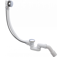 Слив-перелив полуавтоматический с системой клик-клак,хром FELICE F 2 CROMO