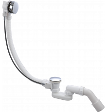 Слив-перелив полуавтоматический с системой клик-клак,хром FELICE F 2 CROMO