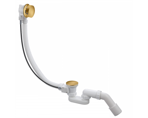 Слив-перелив полуавтоматический с системой клик-клак,матовое золото FELICE F 2 ORO OPACO