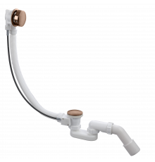 Слив-перелив полуавтоматический с системой клик-клак,матовая медь FELICE F 2 RAME SPAZZOLATO