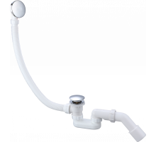 Слив-перелив для ванны автоматический с системой клик клак,хром FELICE F 1 CROMO