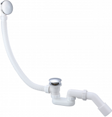 Слив-перелив для ванны автоматический с системой клик клак,хром FELICE F 1 CROMO