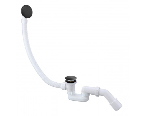 Слив-перелив для ванны автоматический с системой клик клак,черный матовый FELICE F 1 NERO OPACO