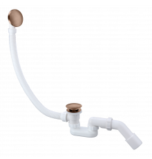 Слив-перелив для ванны автоматический с системой клик клак,матовая медь FELICE F 1 RAME SPAZZOLATO